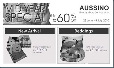 Aussino Mid Year Sale