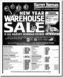 Harvey-norman-new-year-warehouse-sale