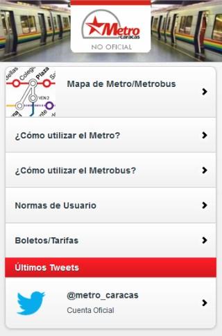 【免費交通運輸App】Metro de Caracas-APP點子