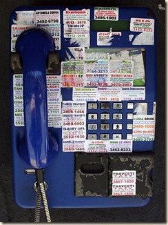 phone booth advertising