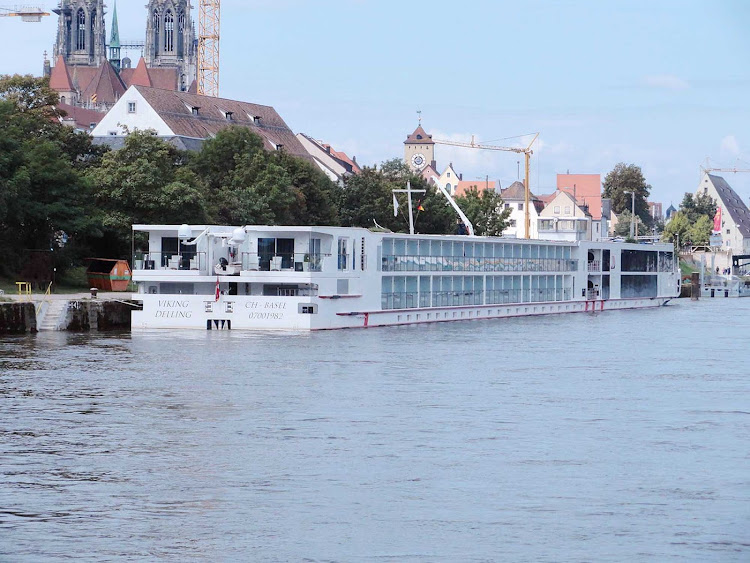 Viking Delling in Regensburg, Germany.