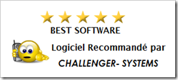 Software 5 étoiles Recommandé par Challenger Systems