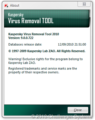 Virus Removal Tools 2010