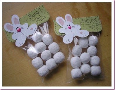 Bunny Tail Treat bags