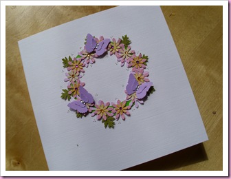 Butterfly Circle Card 1