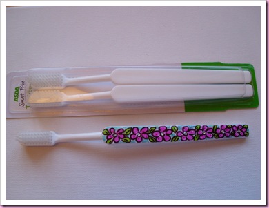Handpainted Toothbrush (2)
