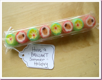 Have a Brilliant Summer Holiday favor