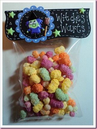 Witches Warts Halloween Favor Bag