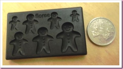 Tiny Gingerbread Man Moulds