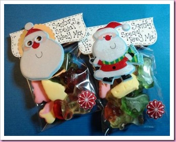 Santa's Penny Mix Special Christmas Candy bag Favor Santa's Penny Mix Special Christmas Candy bag Favor