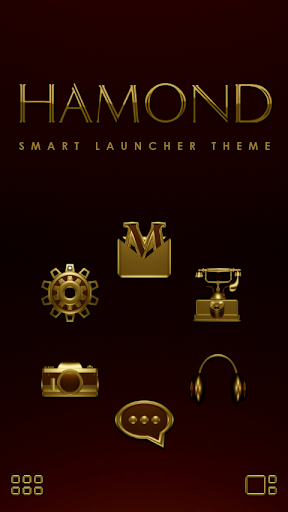Smart Launcher theme HAMOND