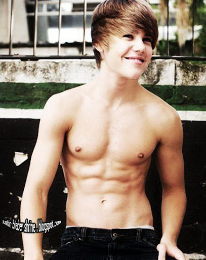New Justin Bieber 6-Pack Abs
