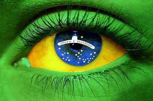 Brazil Flag Eye