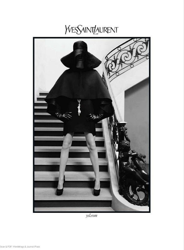 Yves Saint Lauren, campaña otoño invierno 2010 