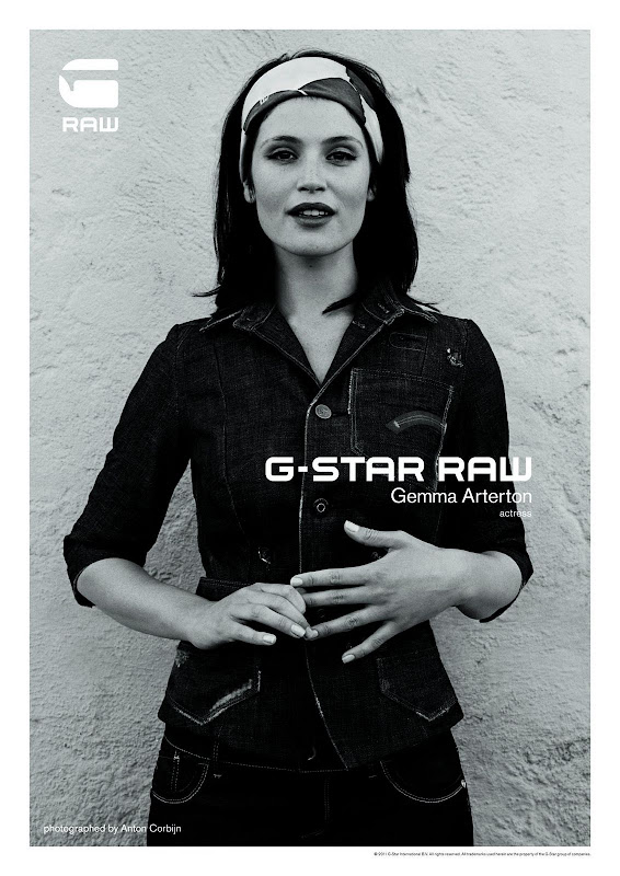 G-Star Raw, campaña mujer primavera verano 2011