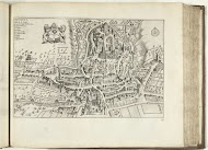 Plattegrond van Lausanne, 1726