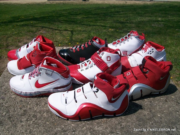 Throwback Thursday: Zach's Nike LeBron Ohio State Collection | NIKE LEBRON  - LeBron James Shoes