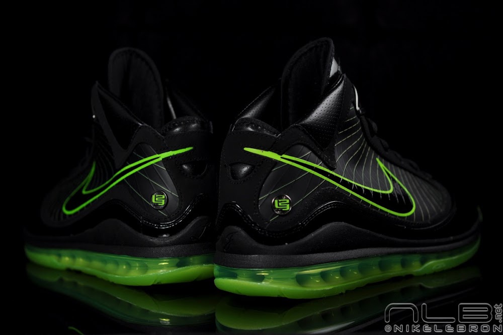 lebrons green and black