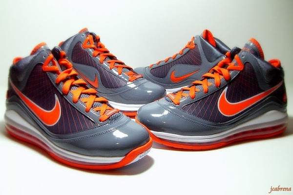 Releasing Now: Nike LeBron 7 Grey / Orange Eastbay Exclusive | NIKE LEBRON  - LeBron James Shoes