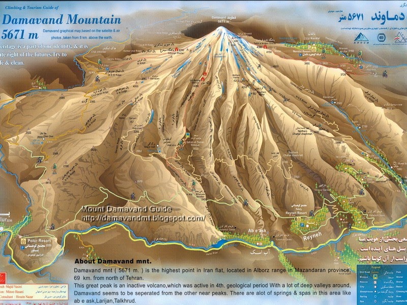 Mount Damavand Guides