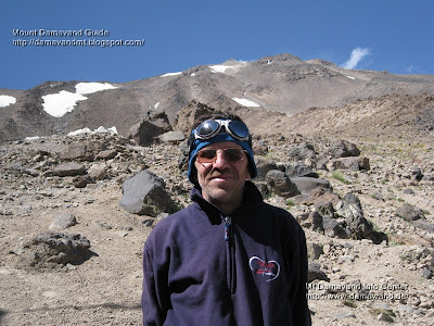 Mojtaba Saghian 1oo th Climb to Mount Damavand 30 Sep 2008