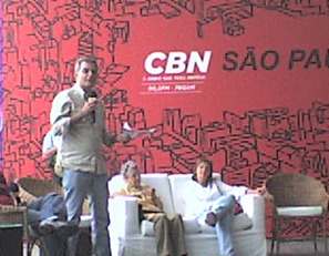 Gilberto Dimenstein no CBN São Paulo especial do aniversário da cidade. 