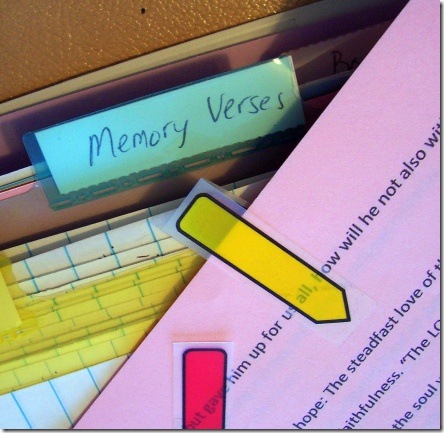 my memory verses