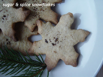 Sugar and spice snowflakes