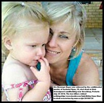 Geyer Bronwyn and daughter husband murdered she mauled