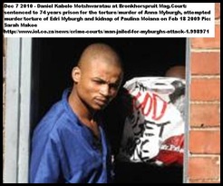 Myburgh Annatjie murderer_torturer Feb182010 Bronkhorstspruit Daniel_Kabelo_Motshwaratau guilty