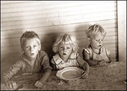 Afrikaner children are suffering from hunger