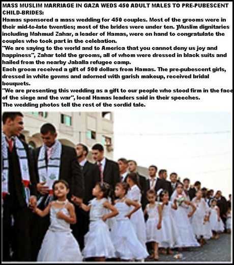 HAMAS CHILD BRIDES MASS WEDDING