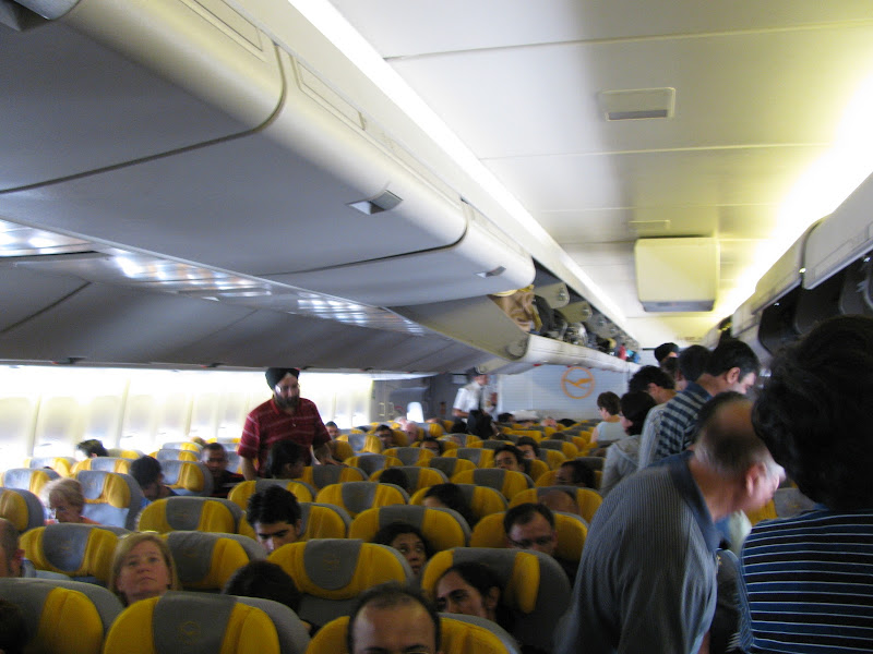 Lufthansa 760 Frankfurt Delhi, India