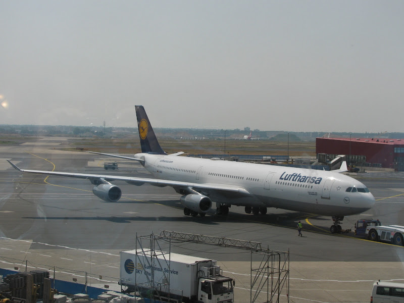 Lufthansa 760 Frankfurt Delhi, India