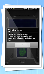 Отпечаток Пальца Детектор Лжи