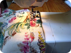 Sew top for dowel