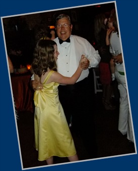 Grandpa and Briana Dancing