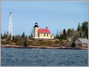 Copper Harbor Lighthouse - Zoomed In