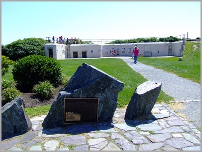 Remnants Of The Blair Battery at Fort Williams