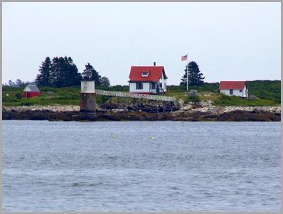 Lighthouse on Ram Island