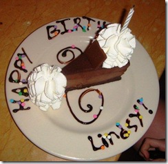 Lindsay's B-day cake
