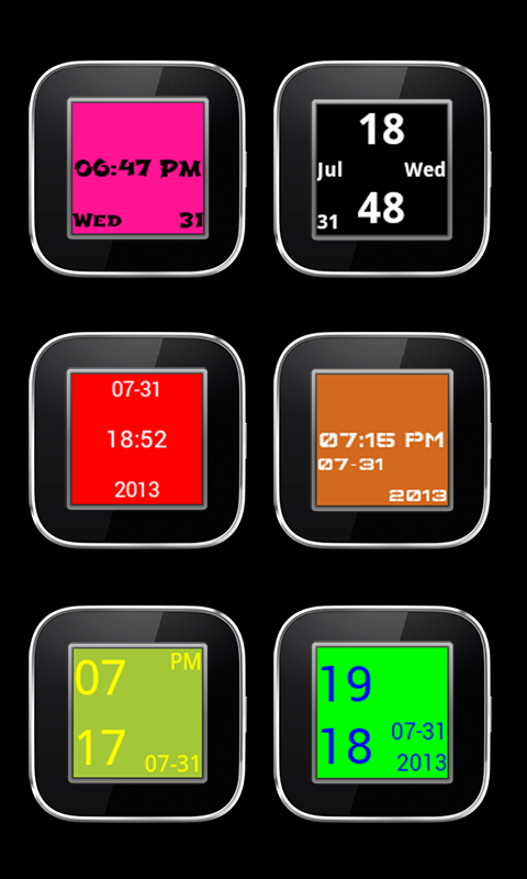 Watch Widgets for SmartWatch Screen 3