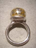 anillo fino con decoraciones en oro   Adornar las Joyas de Bisutería