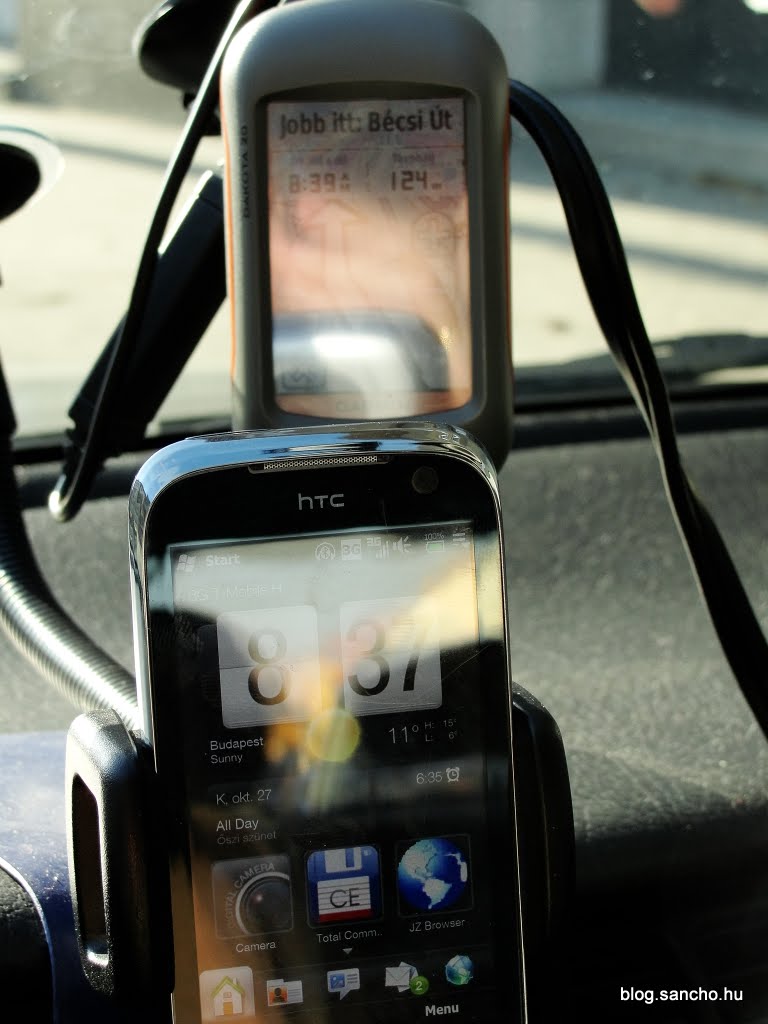 blog.sancho.hu: Garmin Dakota 20 GPS - meg kell zabálni!