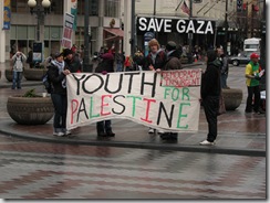 St.Pats Day and Gaza protest 017