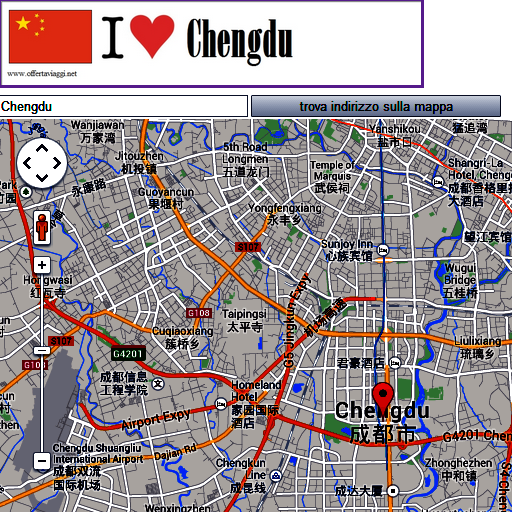 Chengdu map