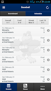 Lastest ORU Athletics Front Row APK for Android