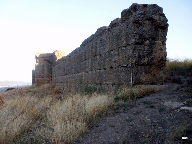  Puerta de acceso al castillo, muro sur.