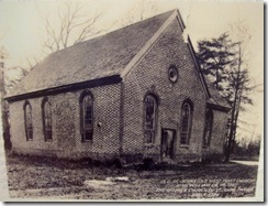 Old St. Johns Church Photo in 1927
