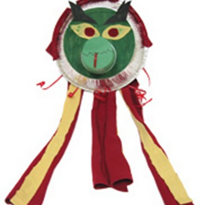 Taller de disfraces: Máscara de dragón chino